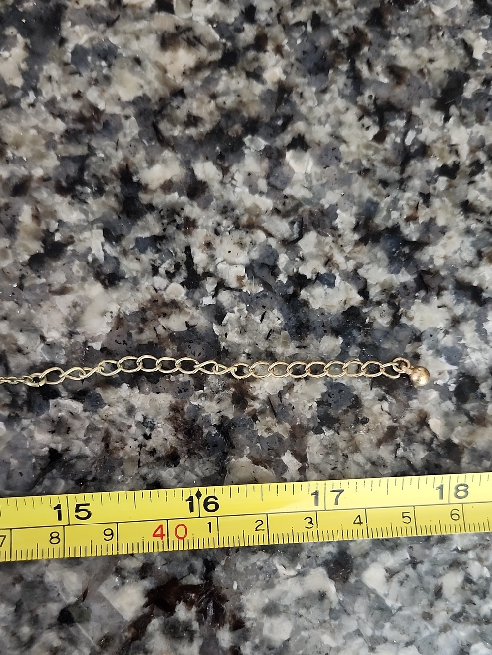 Avon Patriotic Crystal American Flag Pendant Necklace - Gold Tone, Red & Blue - Picture 7 of 7